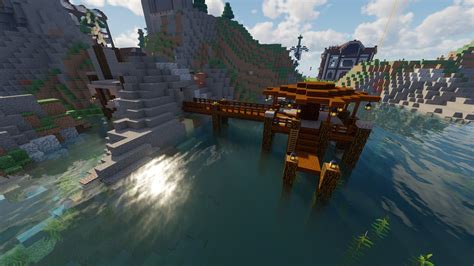 Medieval Fishing Dock Minecraft Map