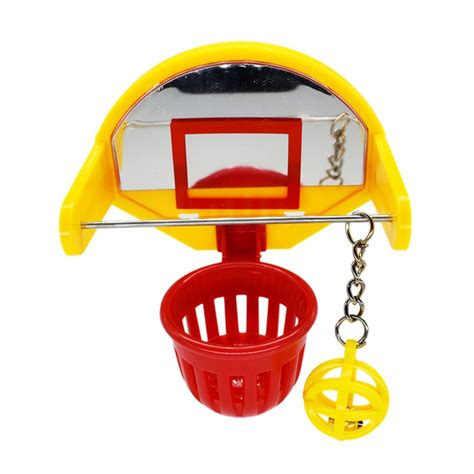 Parrot Birds Toys Mini Basketball Hoop Basket Shoo... – Grandado