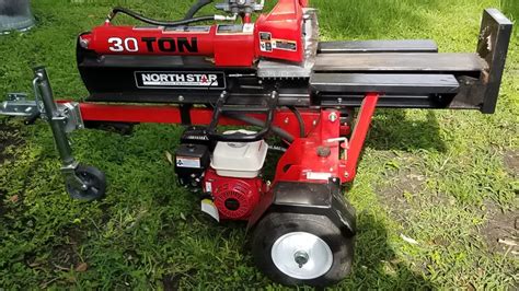 Northstar Horizontal Vertical Ton Log Splitter Review Forestry Reviews