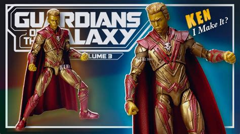 Fixing Marvel Legends ADAM WARLOCK Figure Guardians Of The Galaxy Vol