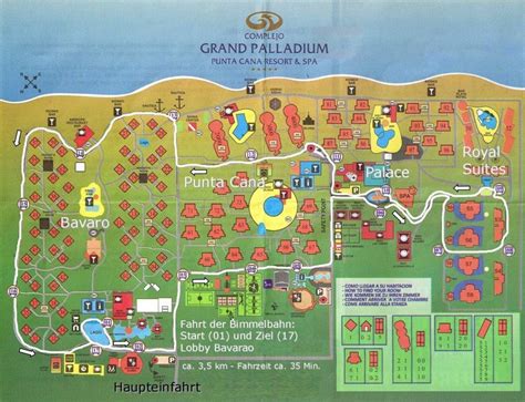 Lageplan Grand Palladium TRS Turquesa Hotel Adults Only Bavaro