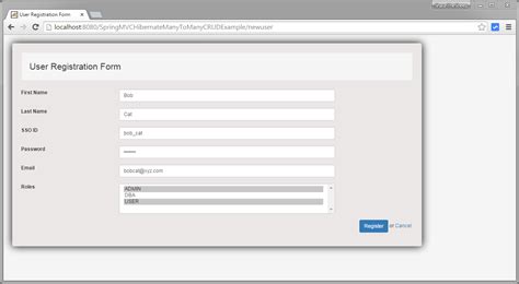 Crud Operations In Java Using Spring Mvc And Hibernate Atelier Yuwa