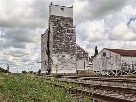 Historic Sites Of Manitoba Paterson Grain Elevator Boissevain