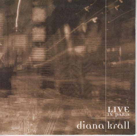 Diana Krall Live In Paris 2002 Cd Discogs