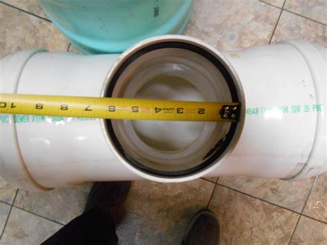 Pvc 12 X 6 90° Fitting T Psm Sdr 35 Gasketed Sewer Pipe D3034 Ebay