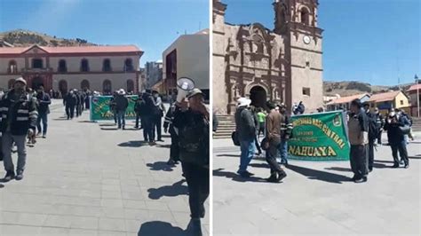 Los Pobladores De Yanahuaya Sandia Exigen Celeridad En Demarcaci N