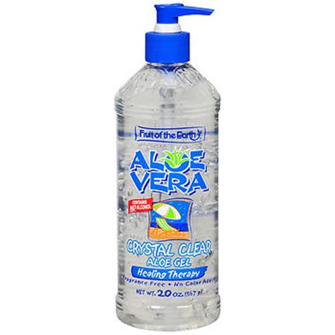 Aloe Vera Crystal Clear Gel 20 Oz