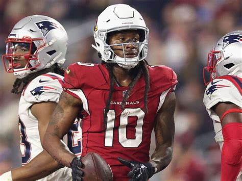 Report Deandre Hopkins In No Rush To Sign After Productive Patriots Visit