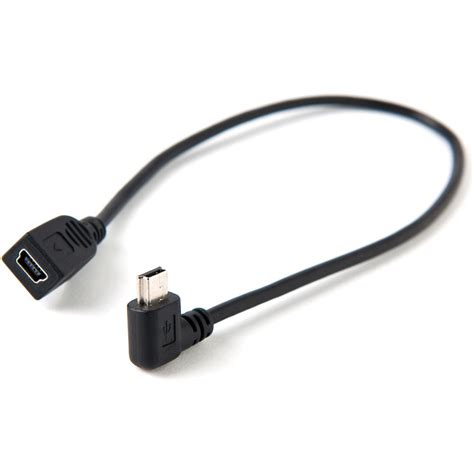 Tether Tools TetherPro Mini B USB 2 0 Right Angle Cable CU5462RT