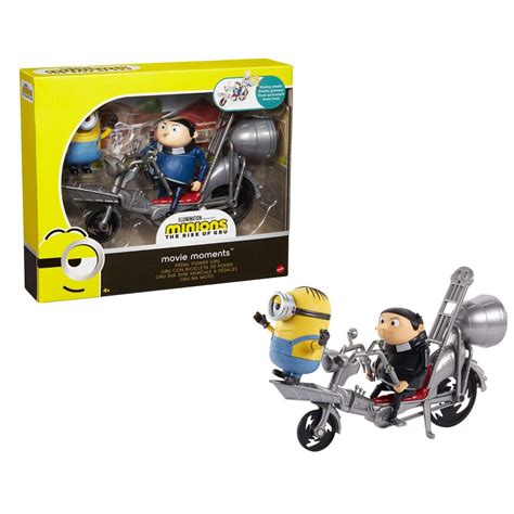 Minions The Rise Of Gru Movie Moments Pedal Power Gru Motorcycle Ride