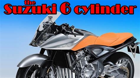 Suzuki 6 Cyl Motorcycle Youtube