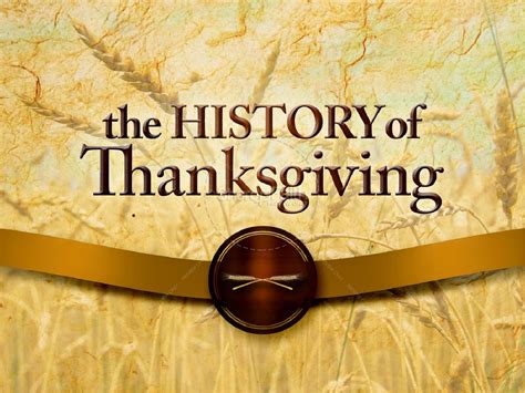 History Of Thanksgiving Sermon Slideshow Clover Media