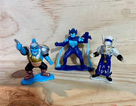 Vtg MMPR Bandai Mini Figures - Etsy