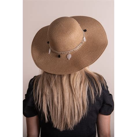 Juleeze Women S Hat Beige Paper Straw