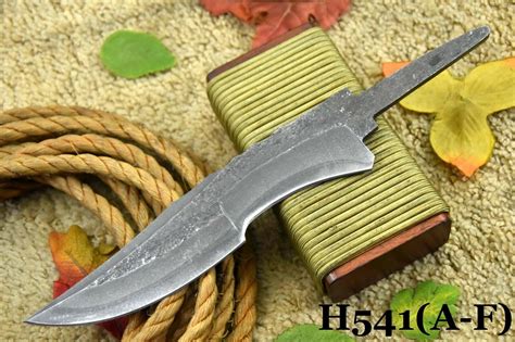 1095 High Carbon Steel Blank Blade Tactical Bowie Hunting Knife No