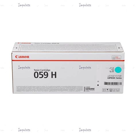 Картридж Canon Cartridge 059 H Cyan голубой для принтера Canon ...