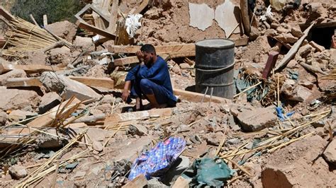 Séisme au Maroc La vie est finie ici visite dans un village