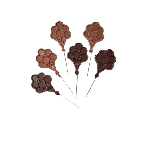 Balloons Lollipop (6 Pack) - Miami Beach Chocolate