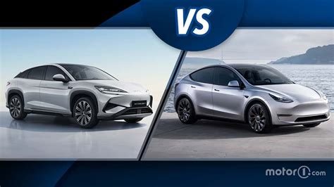 BYD Sealion 7 vs Tesla Model Y comparativa de SUV eléctricos