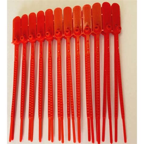 Lacre Para Malote 16cm Vermelho 100 Unidades Rigoran Shopee Brasil