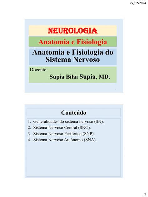 02 Anatomia E Fisiologia Do Sistema Nervoso Pdf