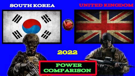 South Korea Vs Uk Military Power Comparison 2022 War Military