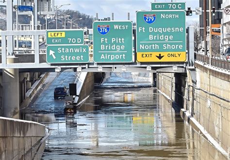 Til About The Pittsburgh Bathtub” A Famously Flood Prone Section Of