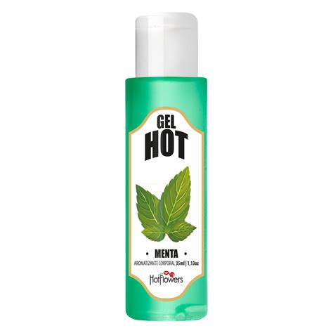 Gel Lubrificante Hot Comestível Sabor Menta