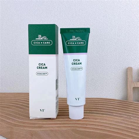 Vt Cica Cream 50ml Sensitive Acne Skincare Cooling Moisturizing