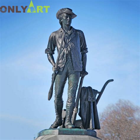 Lexington Minuteman Statue For Sale | onlyart sculpture co.,ltd