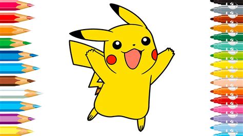 How To Draw Pikachu Pokémon Drawing For Kids Pikachu Art For Kids