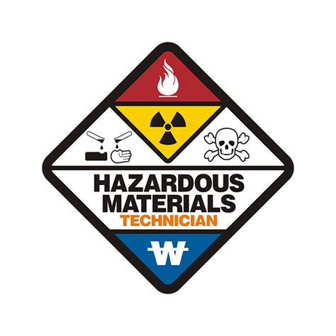 HAZMAT Hazardous Materials Technician Firefighter Sticker Decal ...