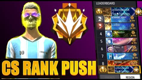 Push To Top 1 Grandmaster Cs Ranked 😎👽 2bgamer Classyff Ajjubhailive Freefirelive