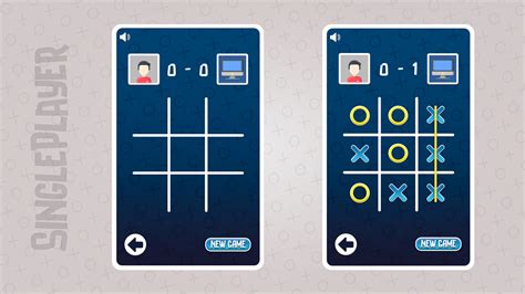 Tic Tac Toe Game Ui Design On Behance