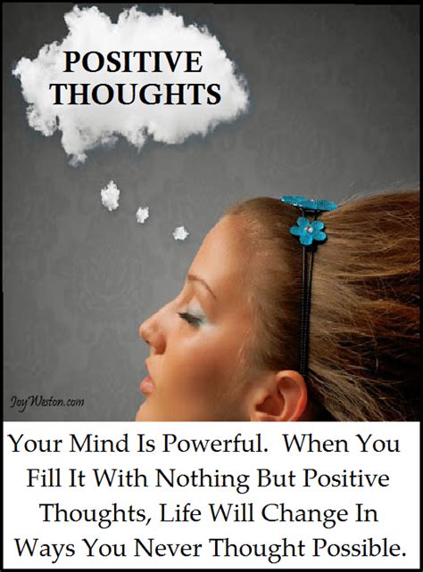 #PositiveThoughts are powerful | Positive thoughts, Joy, Life