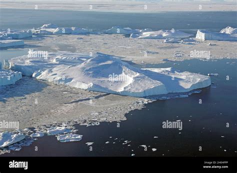 Aerial ilulissat icefjord unesco hi-res stock photography and images