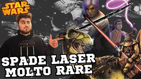 5 SPADE LASER MOLTO RARE NELL UNIVERSO DI STAR WARS Argomenti A