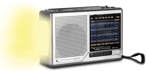 AM FM Shortwave Portable Battery Operated Pocket Radio Rechargeable