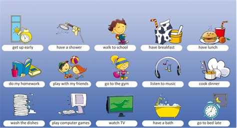 Everyday Activities Baamboozle Baamboozle The Most Fun Classroom