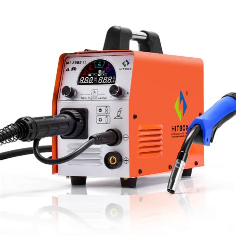 Hitbox Mig Welder 4 In 1 Mt2000 Ii Mix Gas Gasless Mig Lift Tig Arc