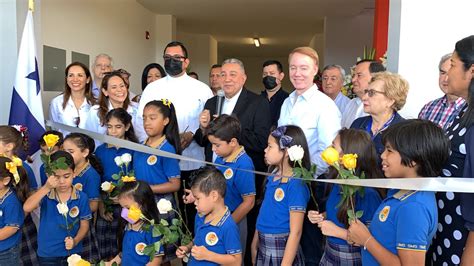 El colegio Saint Mary en Panamá Pacífico se expande: inauguraron nuevas ...