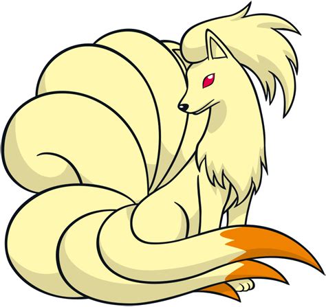 Ninetales Official Artwork Gallery Pokémon Database