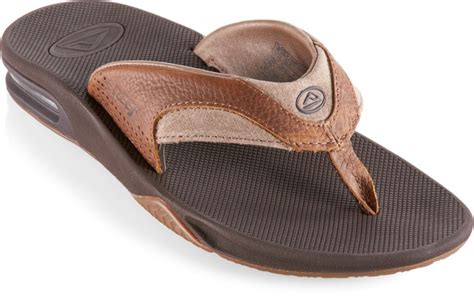 Reef Leather Fanning Flip-Flops - Men's | REI Co-op