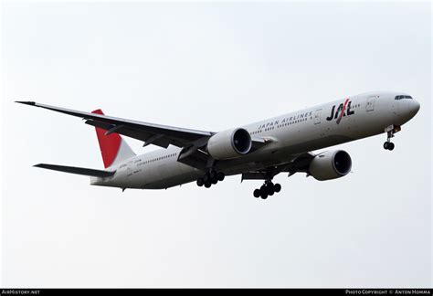 Aircraft Photo Of Ja J Boeing Er Japan Airlines Jal