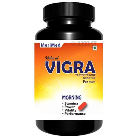 Merimed Natural Vigra Morning Testosterone Booster For Man Tablet Buy Bottle Of 300 Tablets At