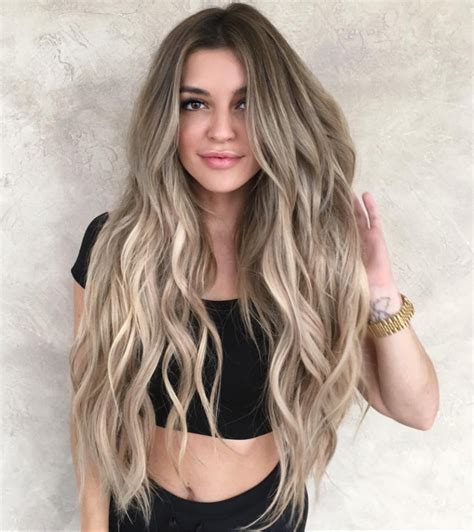 Hottest Blonde Balayage Highlights With Layers For Long Hair Design Ideas Page Of