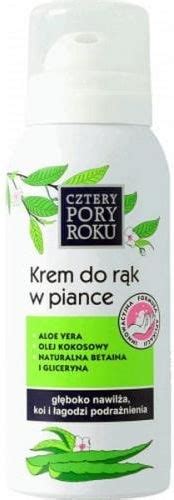 Kosmetyk Do R K Cztery Pory Roku Krem Do R K W Piance Z Aloesem I