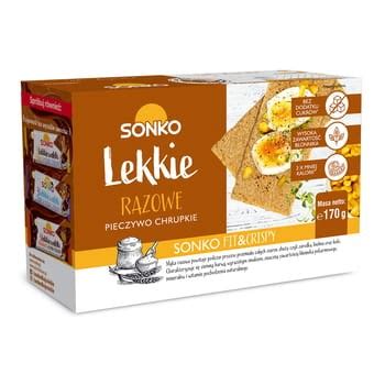 Pieczywo Chrupkie Lekkie Razowe Sonko 170g Megasam24 Pl