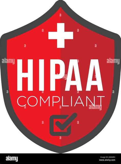 Hipaa Compliance Icon Medical Graphic Stock Vector Image And Art Alamy