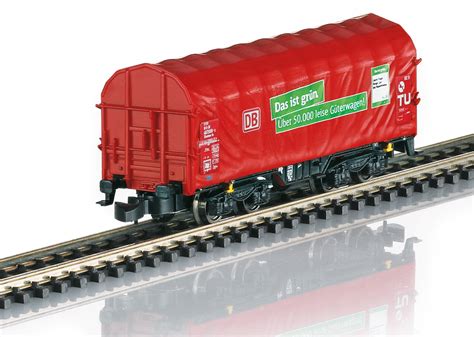 Coffret de wagons à bâche coulissante Shimmns tu 718 Maerklin FR